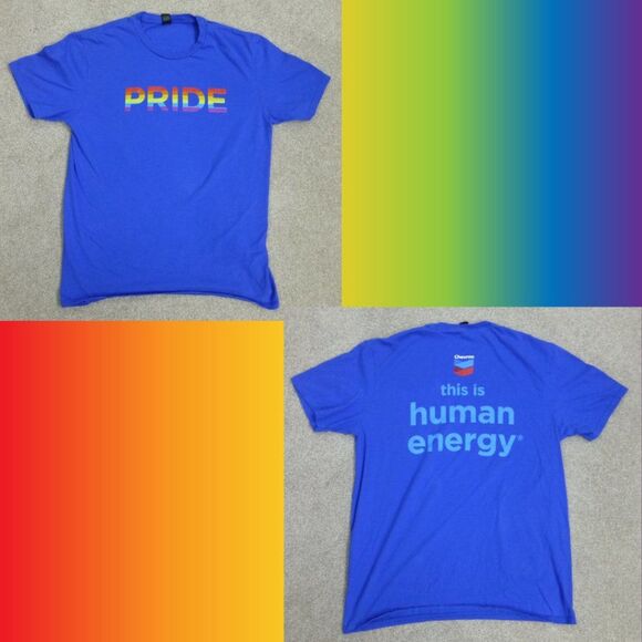 Chevron LGBT Pride T-Shirt - Picture 1 of 9